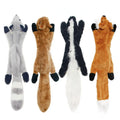 Wholesale Puppy Dog Chew Toy Plush Pet Dog Toy Unstuffed Soft Squeaky Interactive Dog Plush Toy