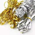 Deepeel RC332 5/8/10mm Fashion Gold Silver PU Leather Rope DIY Garment Accessories Ribbon Rope Decorative Cords