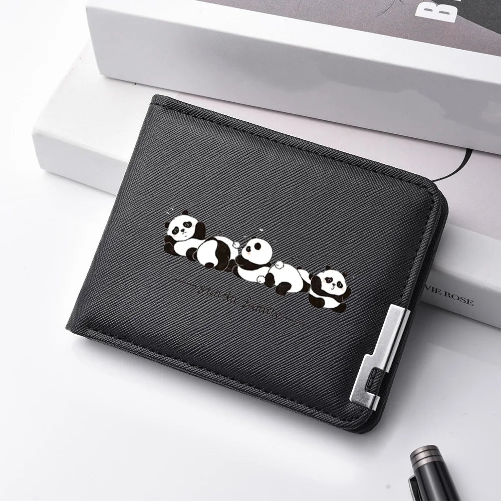 Factory Direct Sale of High-quality Men's Wallets with Multi-card Slot Prints Affordable Men's Wallets