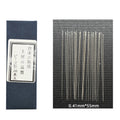 0.41mm Needle for Miyuki Woven DIY Tambour Fine Sewing Needles Imported Japan Embroidery Stainless Steel Beading Needle