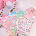 Nekoni Original Stickers Kitty Dog Fox Rabbit PVC Vinyl Aesthetic Stickers Decals for for Sakura Series Animal Stickers