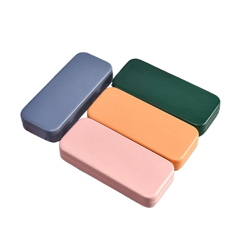MEIJIN Sunglasses Eyeglasses Packing PU Large Storage Space Light Color Glass Case for Kid and Adult XS102
