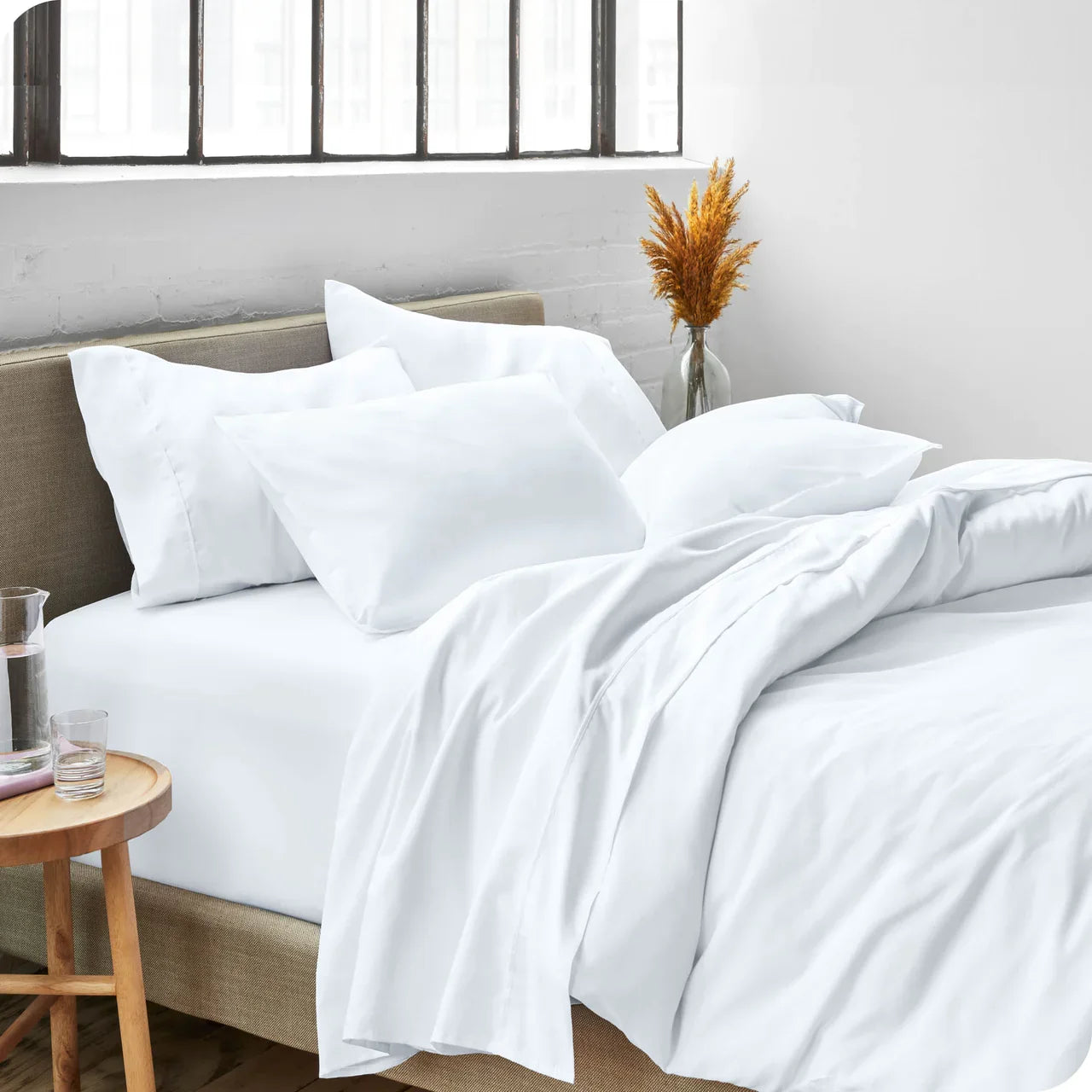 OEM Bedsheets Cooling Bamboo Bed Sheets/Duvet Cover Set Bedding Set with Pillowcase