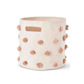 Storage Baskets for Organizing Rectangular Fabric Storage Bins Collapsible Folded for Shelves Closets Home Office Canvas Basket