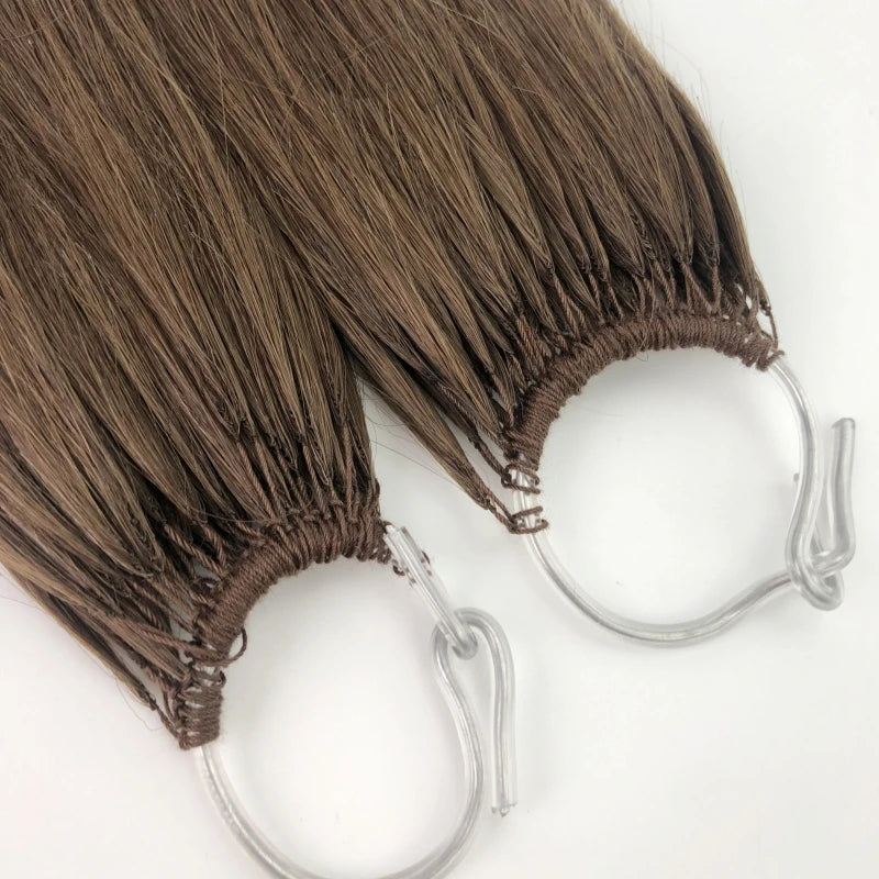 Emeda Beauty Feether Weft Hair Extensions Brazilian Russian Human Hair