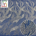 Luxury White Bridal Beaded Sequin With Pearl Lace Fabric High Density Beads Mesh Embroidery Wedding Lace Fabric for Dresses