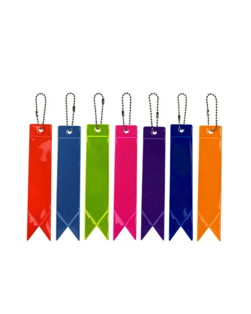 Unisex Durable Waterproof PVC High Reflective Backpack Strap Student School Bag Strip for Night Outdoor Running Cycling Safety