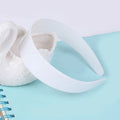 3.3cm  White Plain Plastic Headbands Base Hair Hoops for DIY Women Hair Accessories  Raws Hairbands