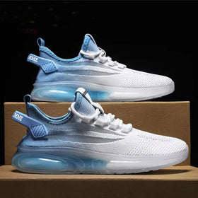 2026 New Men Fashion PU Leather Sports Running Shoes Men's Sneakers Casual Shoes