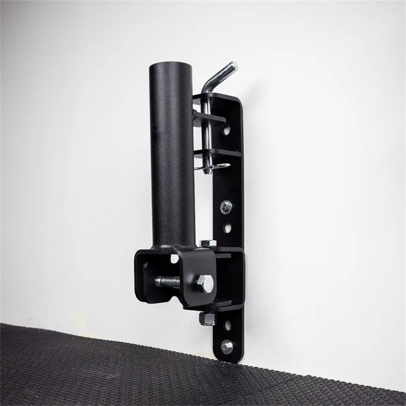 Smith Machine Attachment Wall-Mounted Landmine and Bar Storage