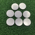 High Quality Low MOQ Cheap Stainless Steel  Aiming Identifing Blank Golf Accessaries Metal Bulk Ball Golf Markers