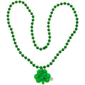 St.Patrick's Day Light up Shamrocks Earrings  Green Color Necklace Irish Party Supply