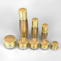 10g 15g 20g 30g 50g 15ml 20ml 30ml 80ml 100ml in Stock Ready to Ship Empty Plastic Container Acrylic Cream Jar Lotion Bottle Set