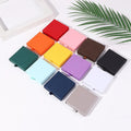 Multiple Colors Square Paper Cardboard Necklace Earrings Bracelet Drawer Jewelry Packing Box With Sponge