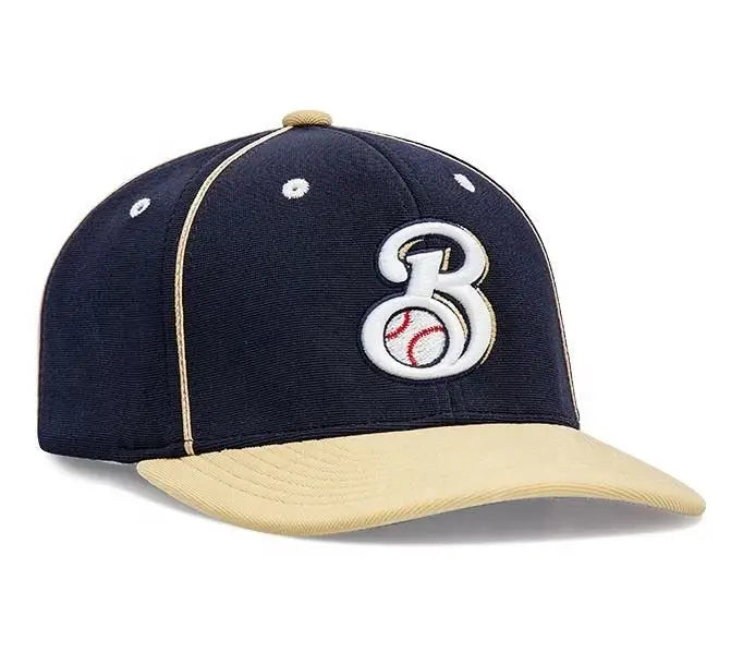 Wholesale Contrasting  Hat  Comfortable 100% Cotton Baseball Hats Sport Cap Brushed Baseball Cap and Hat