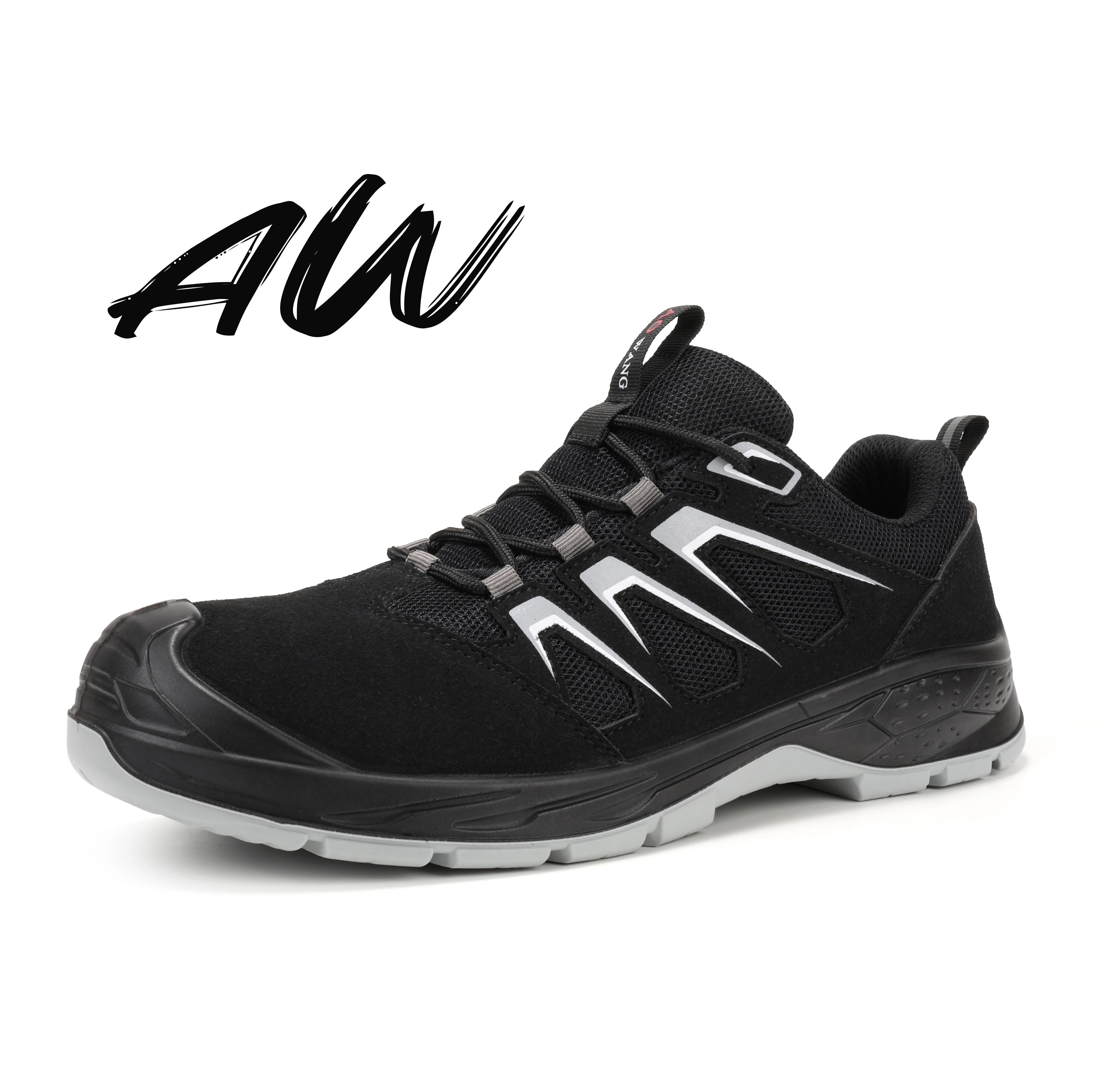 JIANKUN Hot Selling Waterproof Work Shoes Classic Anti-Blocking Steel Toe Construction Safety Shoes