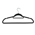 Luxury Black Velvet Ultra Slim Custom Cheap Coat Non Slip Suit Coat Pants Hangers
