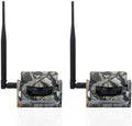 Olymbros Z3 Portable Waterproof ABS Hunting Security Motion Detector Alarm Sensor with Transmitter (No Watch Included)