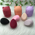 FLY Free Samples Latex Free Washable Makeup Sponge Private Label Puff Foundation Set Case Box Packaging Customized Color 40x60mm