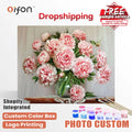 ORFON Dropshipping Flower Paint by Numbers Kit for DIY Beginners Wholesale Painting by Numbers Kit for Home Decor