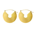 Fashion 18k Gold  Women Stainless Steel Jewelry Earrings  Importar Joyas De Acero Quirurgico Big Dangle Earring Gold Plated