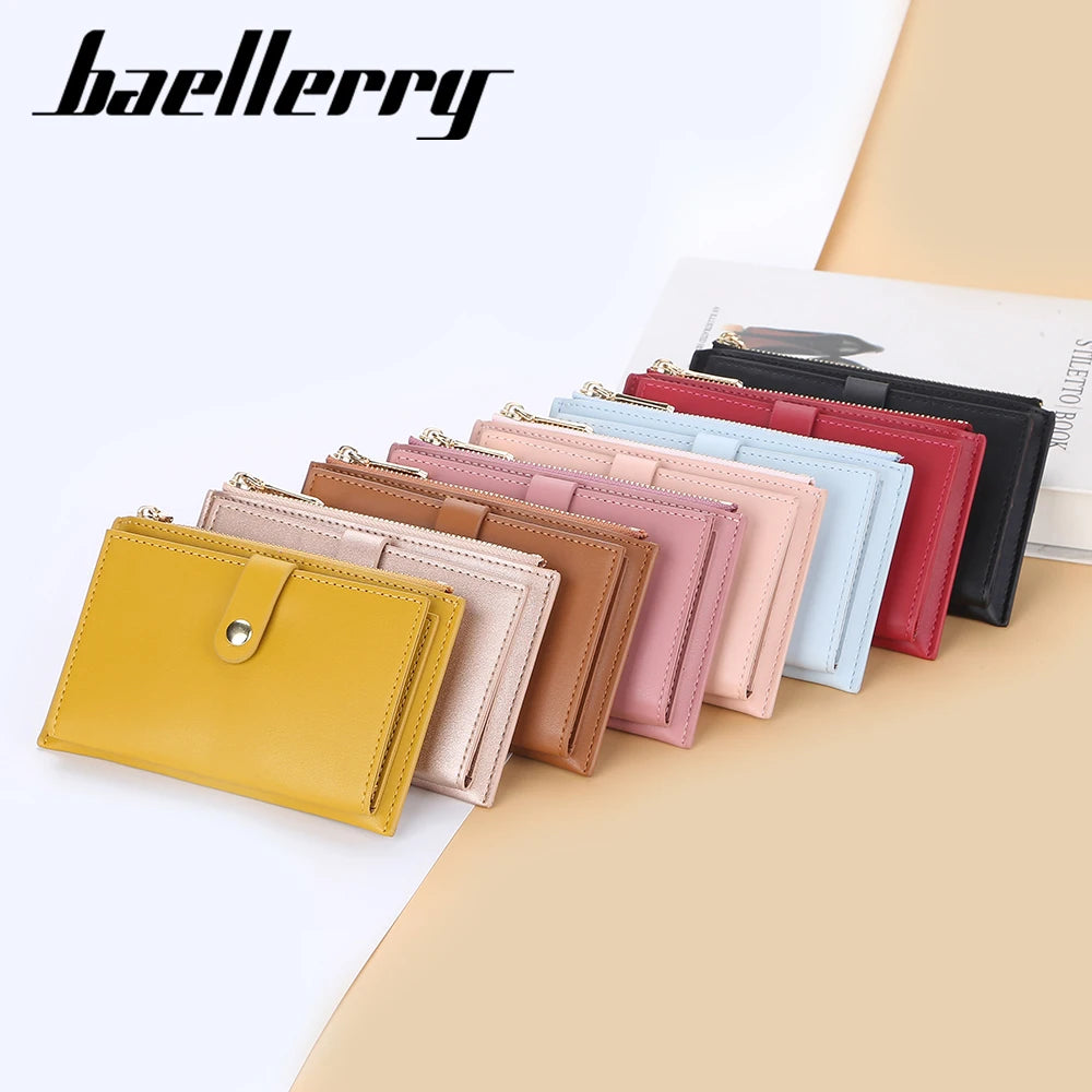 Wholesale for Women's Fashion Retro Long Zipper Closure Chains Waterproof Multifunction Pu Leather Wallet
