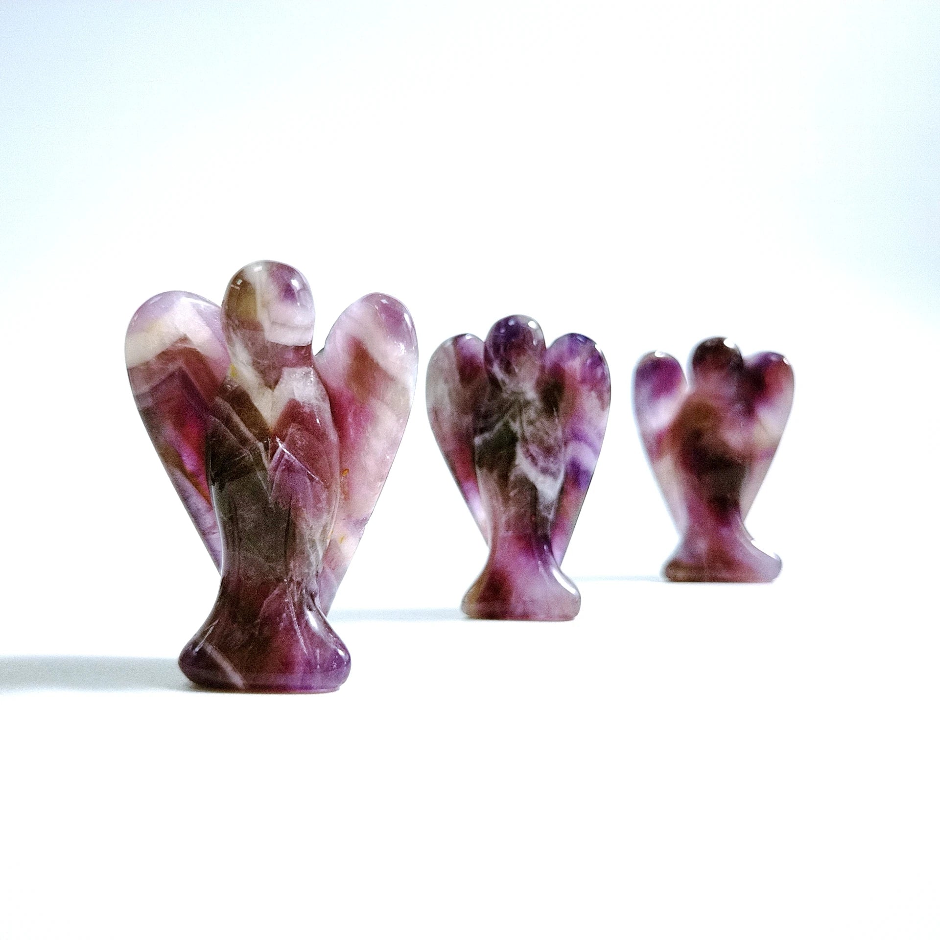 Huiying Chinese Style Living Room Home 2 Inch Amethyst Angel Decoration Accessories