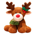Simulated Elk Christmas Plush Toy Reindeer Doll Christmas Eve Christmas Gift Moose