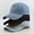 Wholesale Personalized Custom Logo 3d Embroidered Baseball Cap Hat Vintage Wash 6 Panel Sport Cap Baseball Hat