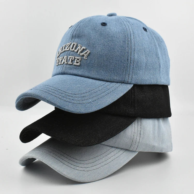 Wholesale Personalized Custom Logo 3d Embroidered Baseball Cap Hat Vintage Wash 6 Panel Sport Cap Baseball Hat