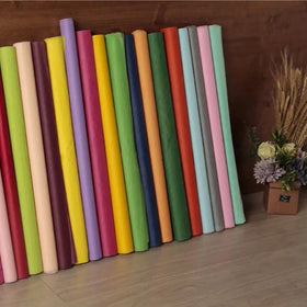 Custom Printed Eco-Friendly Kraft Wood Pulp Wrapping Paper 12 OEM Flower Pattern Logo Gift Packaging Paper & Paperboards
