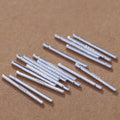 12mm Sterling Silver Lapel Stick Pin Findings Needles Anti-allergy Simple Long Earrings Jewelry Accessories Ear Needle Post