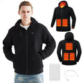 Electric Heated Hoodie USB Rechargeable Oversized Sweatshirt Fast Heating Winter Pullover for Men Women Outdoor Use OEM ODM
