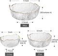 Vitbunana Frost White Glass Appetizer Plate Eco-Friendly Japanese Seasoning Plate Dish for Fruit Soy Sauce Dessert Bowl