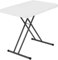 Portable Folding Metal Outdoor Table with Modern Design for Courtyard and Park Use Customizable