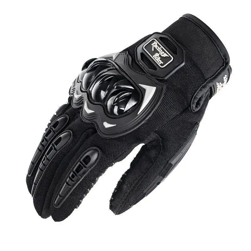 Touchscreen Motorcycle Riding Gloves with Protective Hard Shell for Off-Road Riding