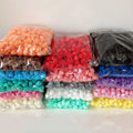 500 Artificial Rose Heads Foam 3.5cm Artificial Flowers for Rose Bear Valentine Gift Wedding Party Flower