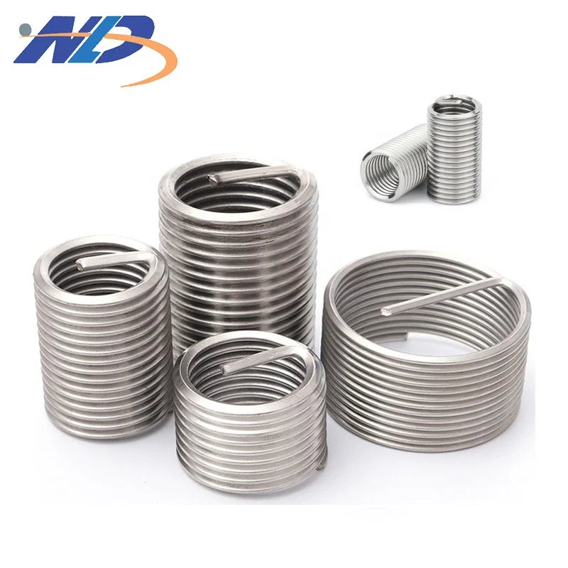 NLD Good Quality Stainless Steel 304SUS M10*1.5*2D M12*1.25*2DM12*1.25*3DThread Inserts