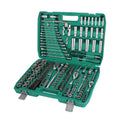 Set of 216pcs Hand Mechanic Socket Ratchet Wrench Combination Tool Kits 216 in 1 Repair Tools for Cars Motorcycles and Bicycles