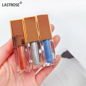 Popular Waterproof Vegan Liquid Eye Shadow with High Gloss Diamond Sequins Long Lasting Matte Finish in 16 Colors