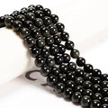 Bulk Price Loose Natural Polished Round Rainbow Obsidian Beads in Bulk for Jewelry Bracelet Making 4mm 6mm 8mm 10mm 12mm