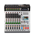 Biner TX-8 Professional Audio Mixer 8-Channel Mixing Console with 99 DSP Digital Effects