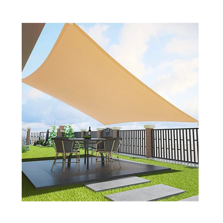 Luxury Wave Canopy Outdoor 3x6m Sun Shade Sail  Hdpe Fabric for Shade Sails Custom Size Shade Sail  3x6m