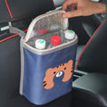 Factory Wholesale Fold Cartoon Car Seat Back Ice Bag Insulation Cooler Storage Hanging Bags Car Trunk Organizer with Cooler Bag