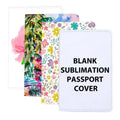 Sublimation Passport Cover BlanksCustom Design Printed PU Leather Sublimation Passport Holder