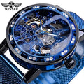 OEM Winner Watch Mechanical Watch Skeleton Watches Men Wrist Luxury Business Luminous Hand Wrist Dropshipping Relogio Masculino