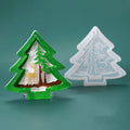 YS Custom Merry Christmas Candle Molds Silicone Jewelry Casting Door Room Pendant Decorative DIY Plaster Tools Factory Price MegaBDM