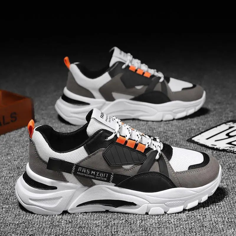 New Type Breathable Athletic Sport Shoes Men Fashion Running Sneakers Custom Footwear