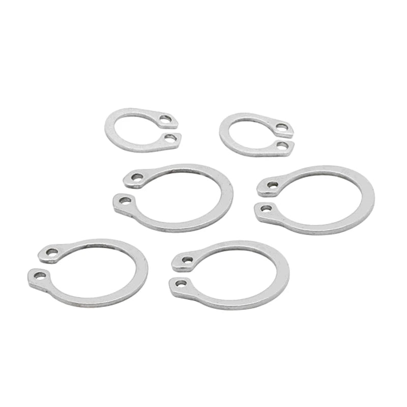 Din471 Stainless Steel M3 M4 M6 M8 Snap Ring Circlip Pin Lock Shaft Washers