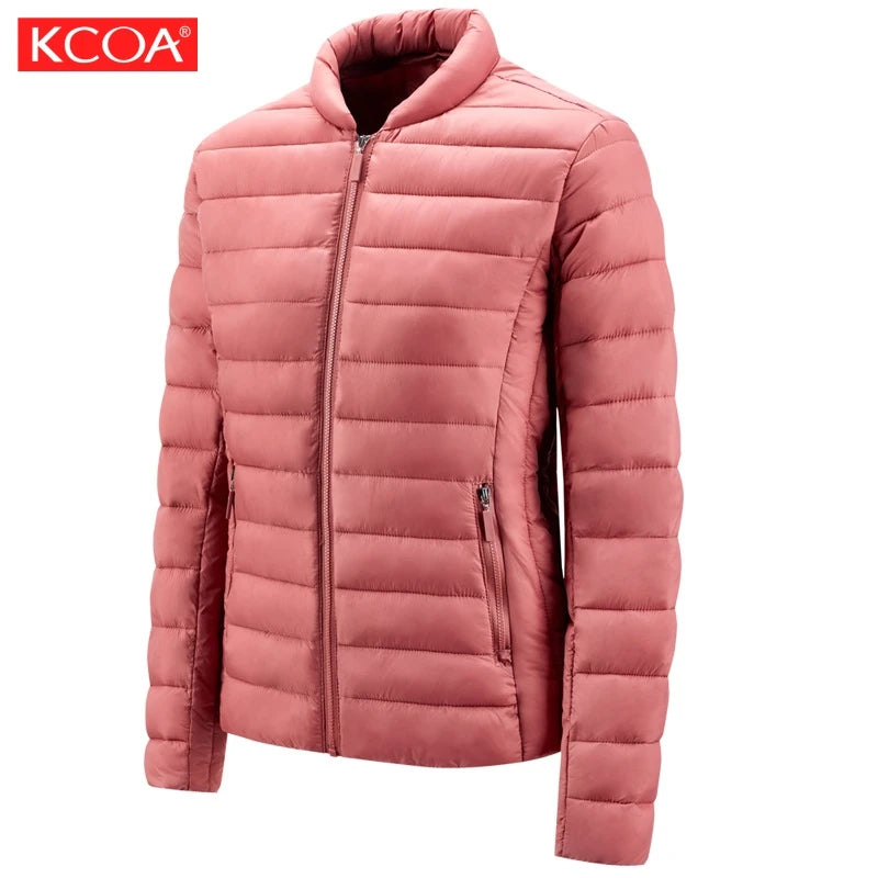 New Arrival Waterproof Zip Down Jacket Coat Shiny Puffer Jacke Plus Size Men'S Coats